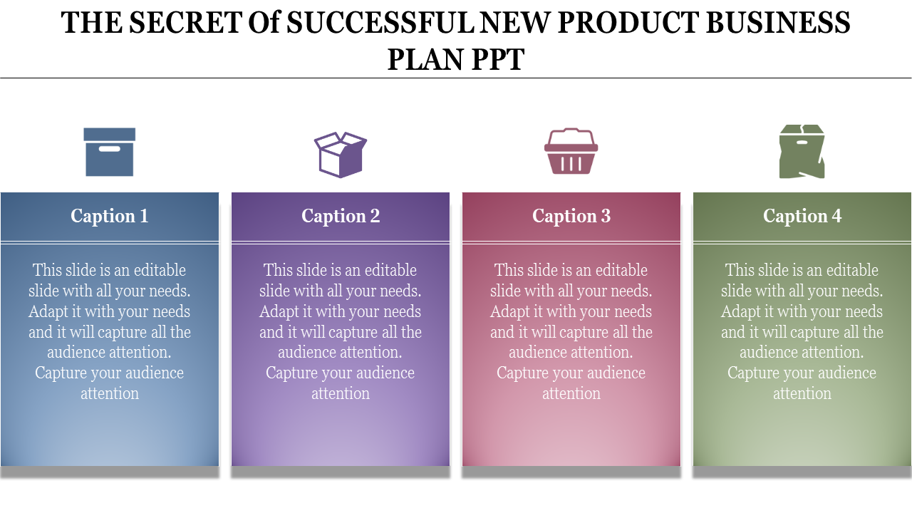 consumer product business plan